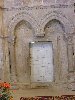 Arquería apuntada del ábside iglesia Nª Sra. Asunción